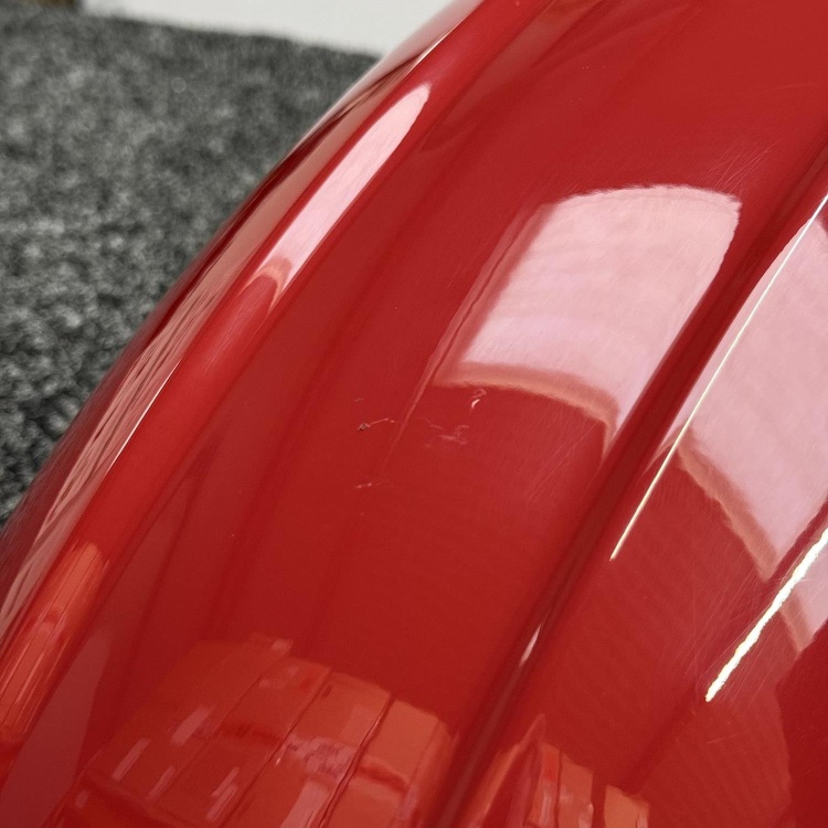 Indian Scout front fender / mudguard in Indian red